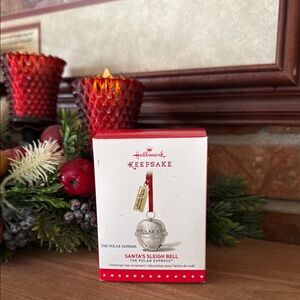 Hallmark Keepsake Santa's Sleigh Bell The Polar Express Ornament